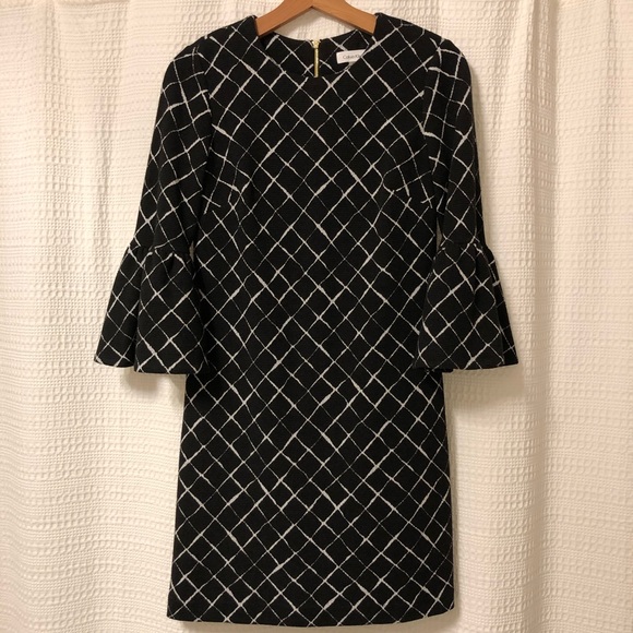Calvin Klein Bell Sleeve Sheath Dress - Picture 2 of 7
